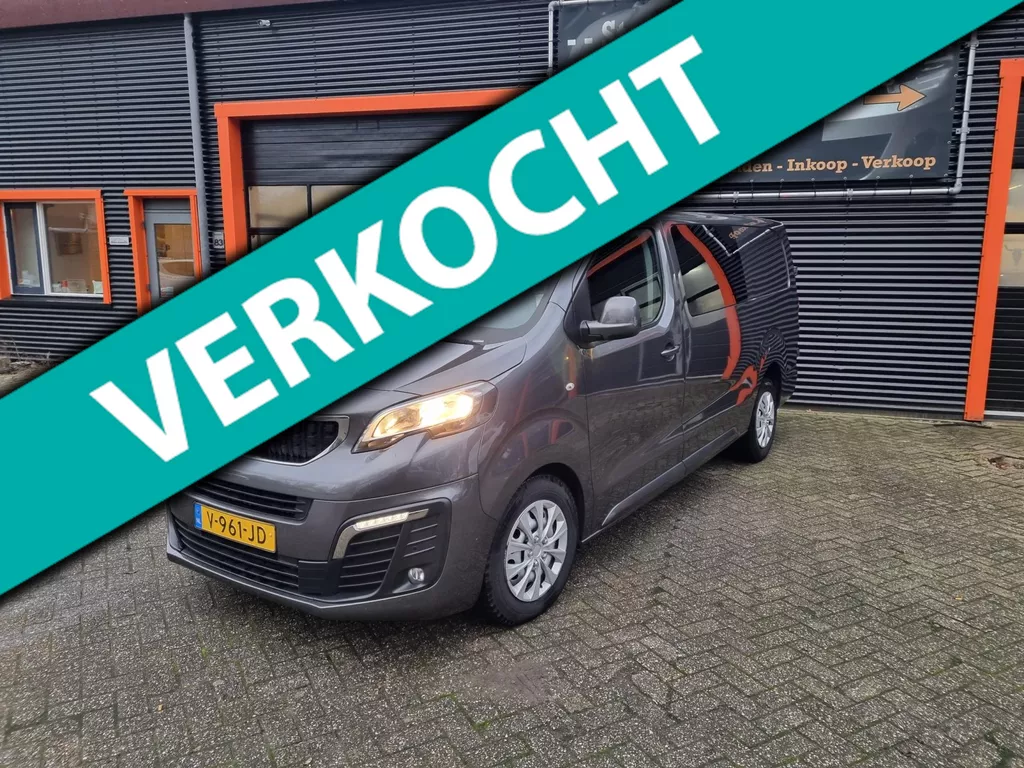 Peugeot Expert 231L 2.0 BlueHDI 180 DC Premium dubbelcabine, automaat, navi, camera, dubbele cabine